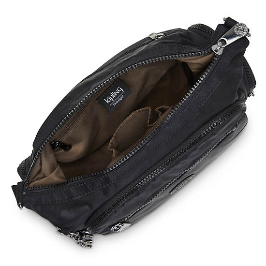 Sacs Crossbody Kipling Gabbie Small Noir Camouflage | FR 2076WN